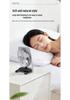 USB Rechargeable High-Power Transparent Desk Fan - Portable, Multifunctional for Office and Outdoor