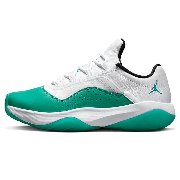 Womens Air Jordan 11 CMFT Low 'New Emerald' (women's sizes) White / Black / New Emerald Vintage Basketball Shoes DV2629 103