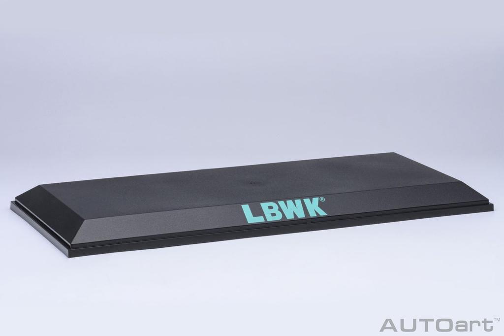 AUTOart Special Display Case Scale X 1 Green 1/18 "LBWK" (Peppermint Logo)