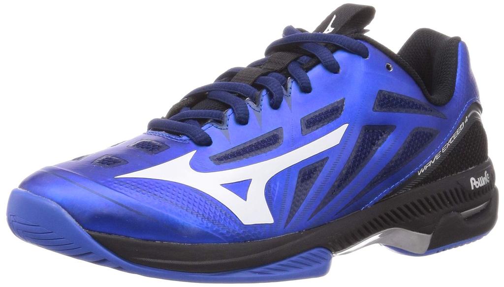 Tennis Shoes Wave Exceed 4 WIDE AC All Court Club Activities Lightweight Game Court Soft Cm 3E [Mizuno] Blue/White/Black 24.5