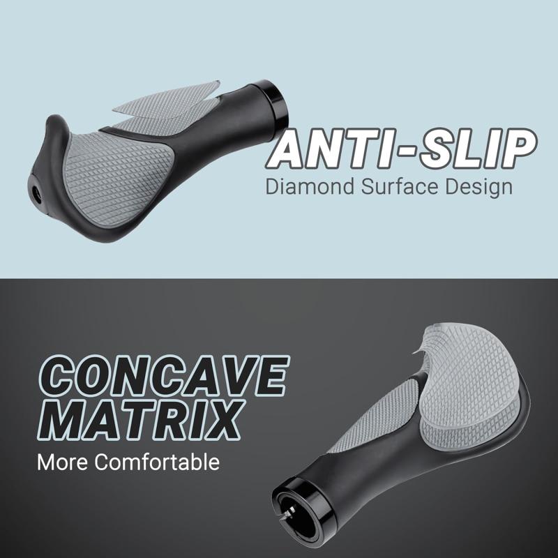 1 пара ручек для велосипеда, противоскользящие, двухсторонние, с фиксатором, ручки для велосипедного руля, чехлы для велосипедных деталей