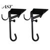 Home Decor Accessories Garland Stocking Hanger, Adjustable No Drilling Christmas Hook, Heavy Duty Metal Hook Wreath Holder for Fireplace