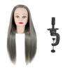 Wig Holder Hairstyle Manikin Head Synthetic Clamp Wig Stand  Desk Table Clamp