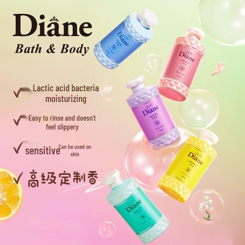 Moist Diane Увлажняющий гель для душа с молочнокислыми бактериями