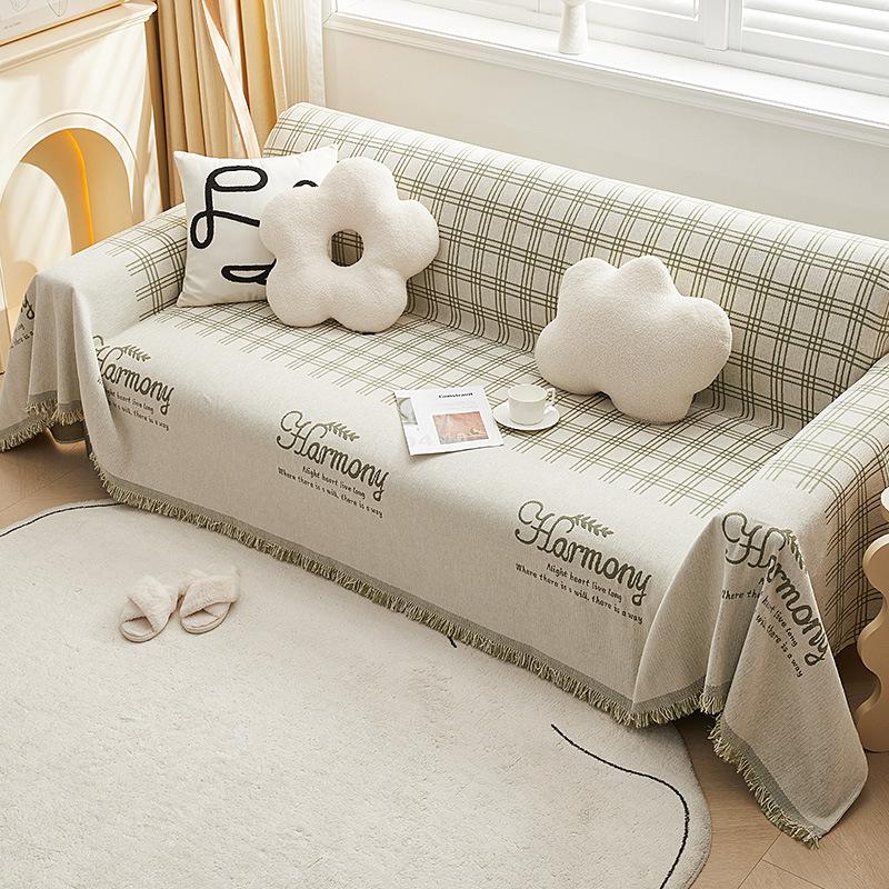 Чехол для дивана из синели, универсальное диванное полотенце, пыленепроницаемый чехол для диванной подушки, защитный чехол от царапин для кошек, диванное одеяло, ковер