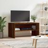 VidaXL TV Cabinet Brown Oak 80x40x40 Cm Engineered Wood 815236
