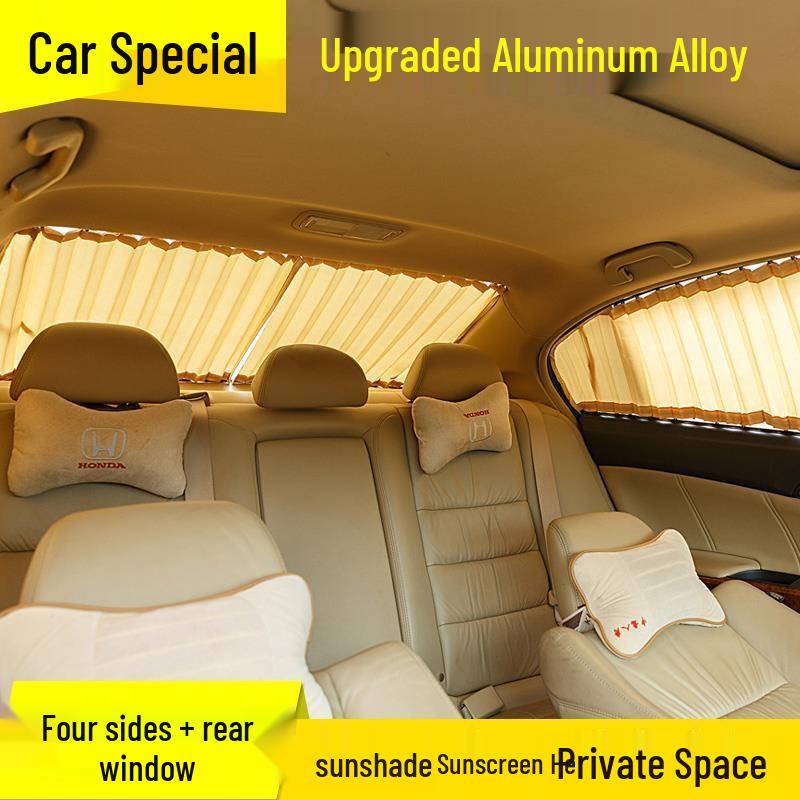 Новые и старые шторки для автомобиля Buick GL8 Landzun Fathead Fish: 6 боковых окон + направляющая для задней солнцезащитной шторки