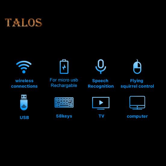 Air Mouse Remote Control with Keyboard 2.4G RF Gyro Sensor Wireless Fly Mouse Remote Mini PC Satellite Receiver for Android Smart TV Box