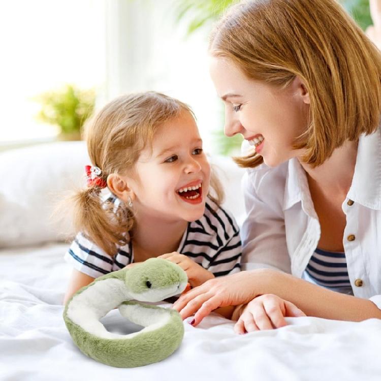 Зодиаки Змея Мягкая Игрушка Кукла Маленькая Змея Украшение Год Змеи Талисманы Мягкая Игрушка Плюшевая Игрушка Милые Плюшевые Куклы