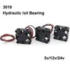 3 см DC 5 В 12 В 24 В 3010 30 мм 30*30*10 мм охлаждающий вентилятор вентилятор 3D-принтера вентилятор видеокарты масляный рукав гидравлический подшипник 2-контактный провод