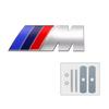 For M BMW E90 E92 E93 F20 F21 F30 F31 F32 3D Metal Auto Front Grille Badge Body Trunk Decor Emblem Car Modification Accessorie