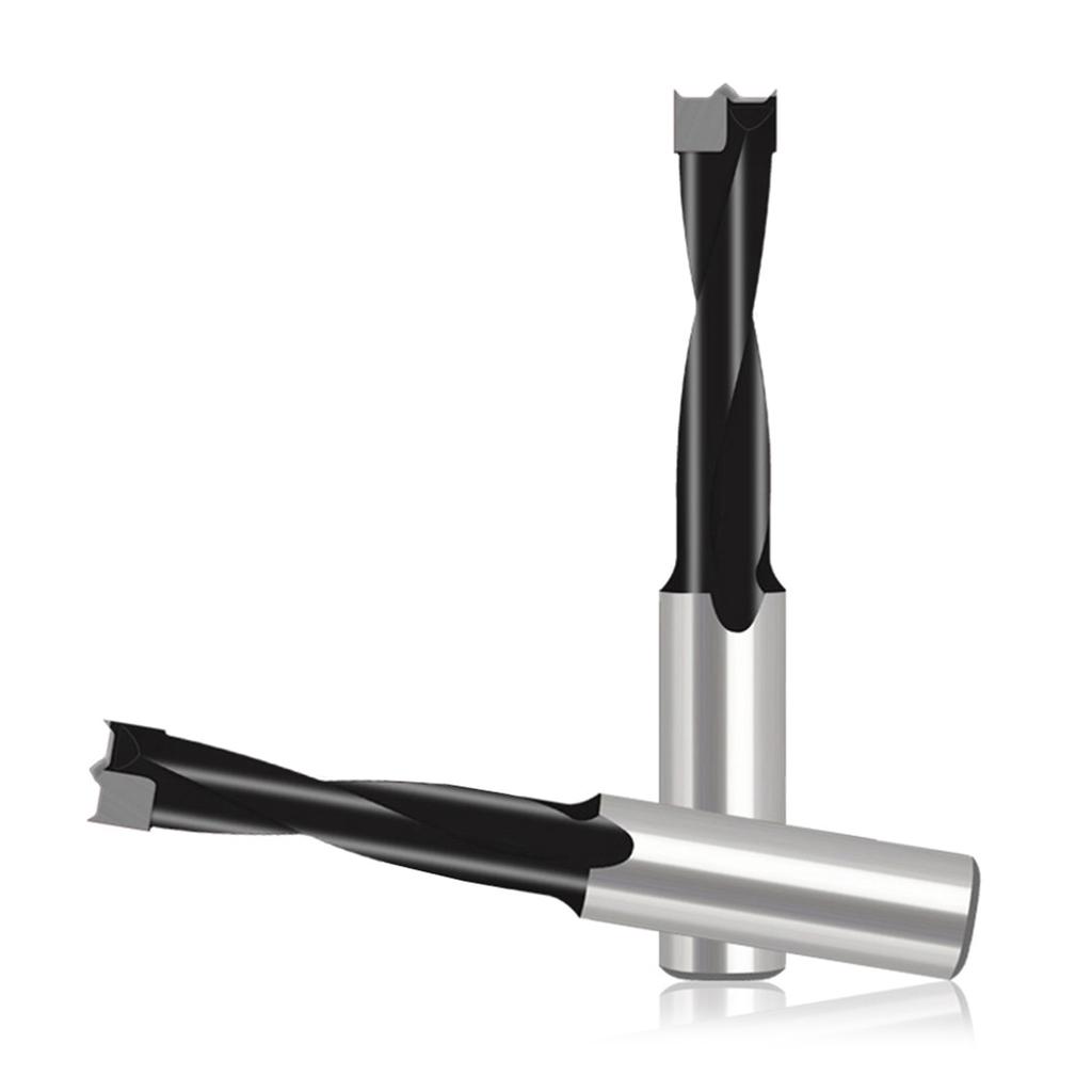 Woodworking 70mm Drill Bits Router Bit Row Drilling Two Flute Wood Hole Cutter Router Drill Bit Left Right Rotation