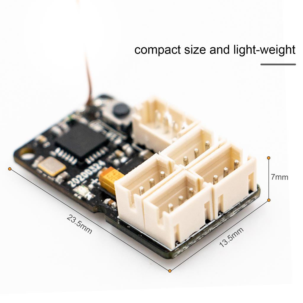 FLYSKY GMr 2,4 ГГц 4-канальный AFHDS3 приемник ШИМ-выход для радиоуправляемого гоночного автомобиля, дрифта, мини-автомобиля, совместимого