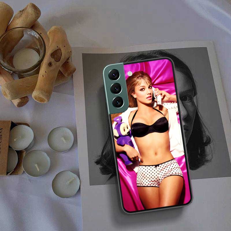 B-Britney Spears Singer Phone Case For Samsung Galaxy S22 S25 Ultra S21 S10 Plus S26 Edge S20 S23 S24 FE Cover Silicone Soft