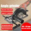 45° Adjustable Cutting Depth Positioning Bracket Angle Grinder Retrofit Cutting Machine Slotting Base For100-125MM Angle Grinder