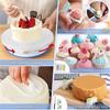 379-Pack Cake Tools Turntable Rotating Cake Stand Stainless Steel Cake Decorating Tools Set