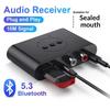 Bluetooth 5.3 Приемник Передатчик USB-накопитель RCA 3,5 мм Aux Разъем Стерео Музыка Беспроводной Аудио Адаптер Для Автомобильного Комплекта Динамика Телевизора