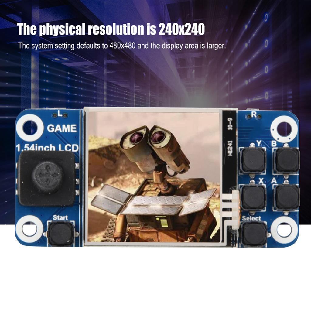 Mini Game Console 1.54in LCD Display Touch Screen for RPi