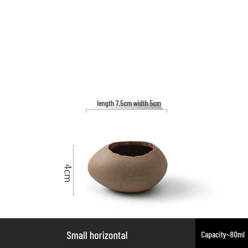 Креативная десертная миска из скорлупы страусиного яйца - Уникальная керамическая посуда для холодных напитков и барбекю