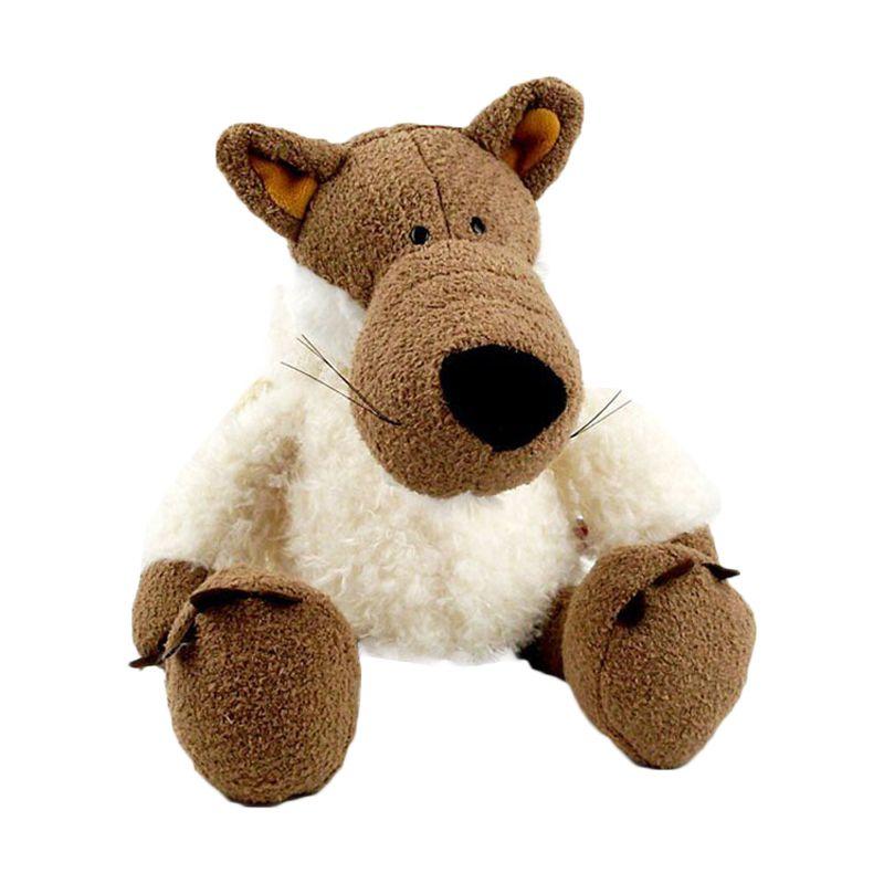 Очаровательные Германия Супер Милые Плюшевые Игрушки Волки с Шапкой для Уютного Домашнего Декора Подарки