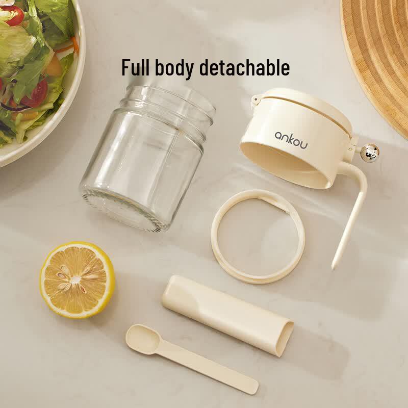 Влагостойкая стеклянная банка для специй ANKOU