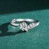 Tancise Classic стерлингового серебра 925 пробы кольцо с цирконом женские ювелирные изделия свадебное обещание вечерние подарок
