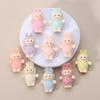Cartoon Herd of Labubu, Monster Figurine, Toy, Cute Model, Doll, Decoration, Keychain, Micro Landscaping, Home and Car Decoration