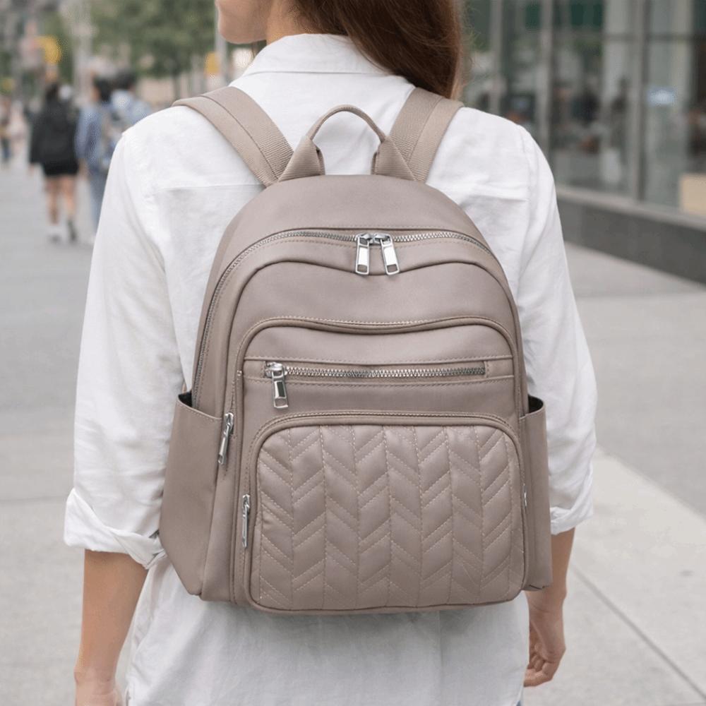 Durable Nylon Travel Backpacks Waterproof Middle Age Mom Rucksack Outdoor Activities