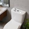 Self-adhesive Toilet Decal Sticker, Self-Adhesive Waterproof PVC Halloween Decal, Owls No Glue Sticker Ghosts Black Cats Skeletons Flushing