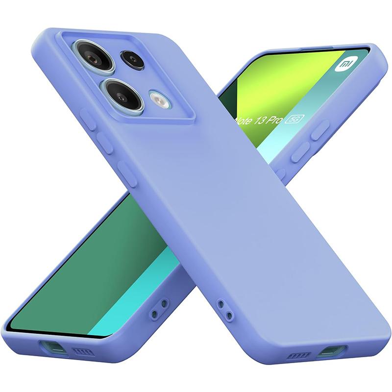 Жидкий силиконовый чехол для XiaoMi RedMi Note 13 Pro 5G/POCO X6 5G Жидкий силиконовый чехол, глобальная версия, защитный чехол для камеры всего тела, силиконовый чехол
