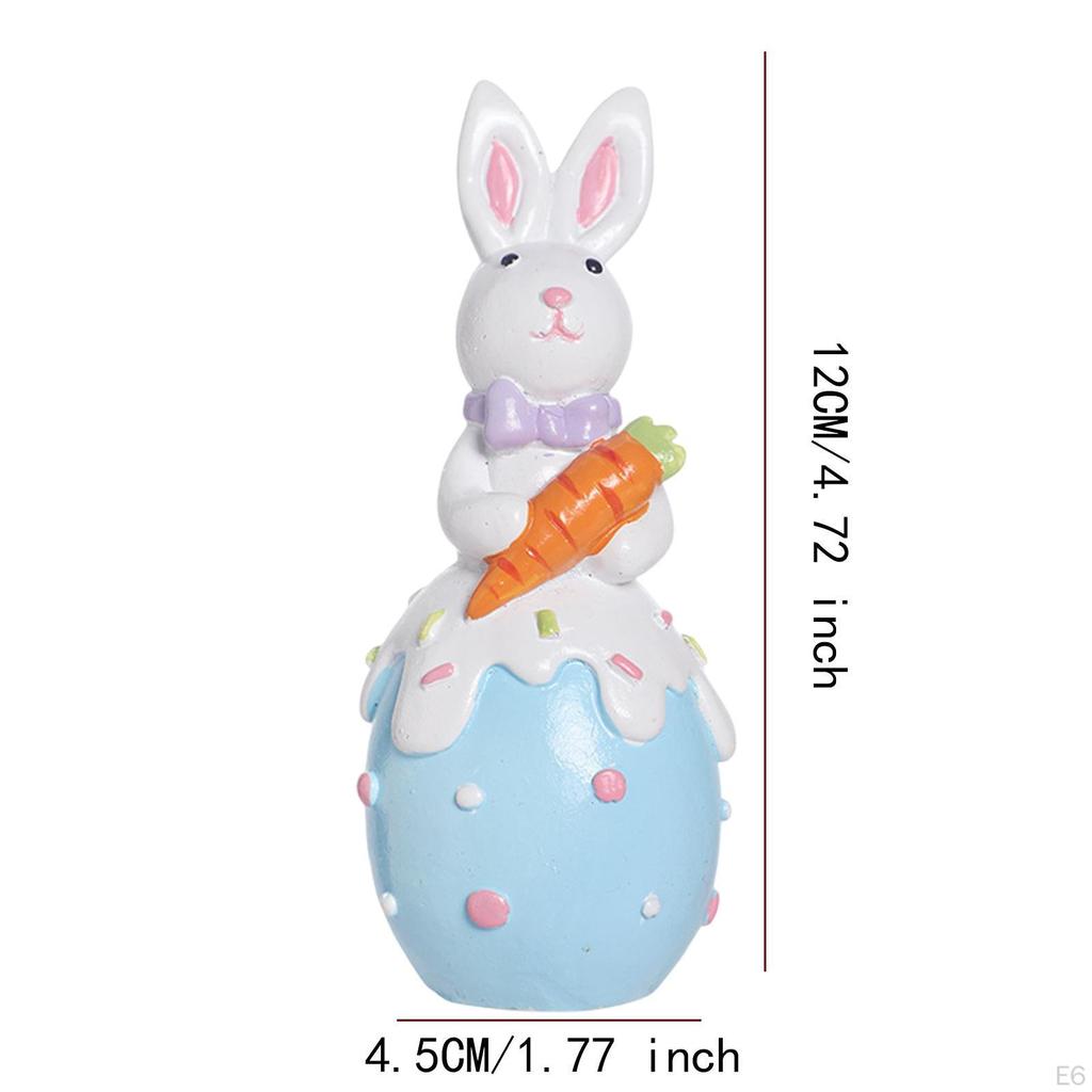 Фигурка кролика, скульптура кролика для декора дома и офиса