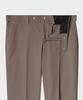 MUSINSA STANDARD Lightweight Tapered Hidden Banding Crop Slacks [Dusty Beige]
