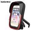 Waterproof Rainproof Bicycle Phone Holder Stand Motorcycle Handlebar Mount Bag Case Bike Scooter 6.4 Inch Cell Phone Bracket