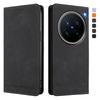 Роскошный кожаный чехол-книжка для телефона Vivo X300 X300 Pro X200 Pro Mini X200 Ultra X200S X200 FE Модный чехол-кошелек с подставкой Funda