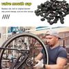 4-1000Pcs Car Tire Valve Caps High Quality Truck Motorcycle MTB Road Bicycle Tyre Rim Valve Stem Plastic Covers Car Accessories Stem Caps1