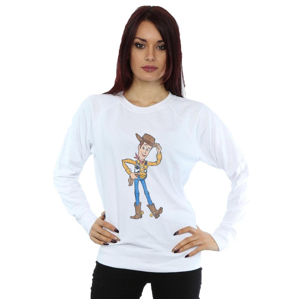 Disney Womens/Ladies Toy Story 4 Sheriff Woody Pose Sweatshirt