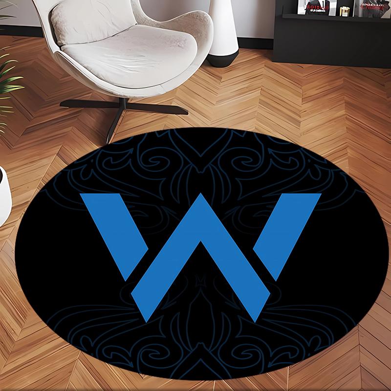 Williams Racing (5) Round Office Rug Decorative Floor Rug for Office Bedroom Living Room and Home Space