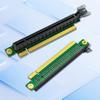 Адаптеры-райзеры PCI-E 3.0 X16 на X16 под углом 90 градусов для материнских плат PCIExpress, специальные для компактных компьютерных серверов 1U, специальных корпусов