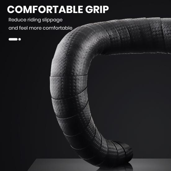 1 Set Bike Handlebar Strap Shock-absorbing Sweat-absorbing Non-slip Buffering Mountain Bike Handle Wrap Cycling Accessories