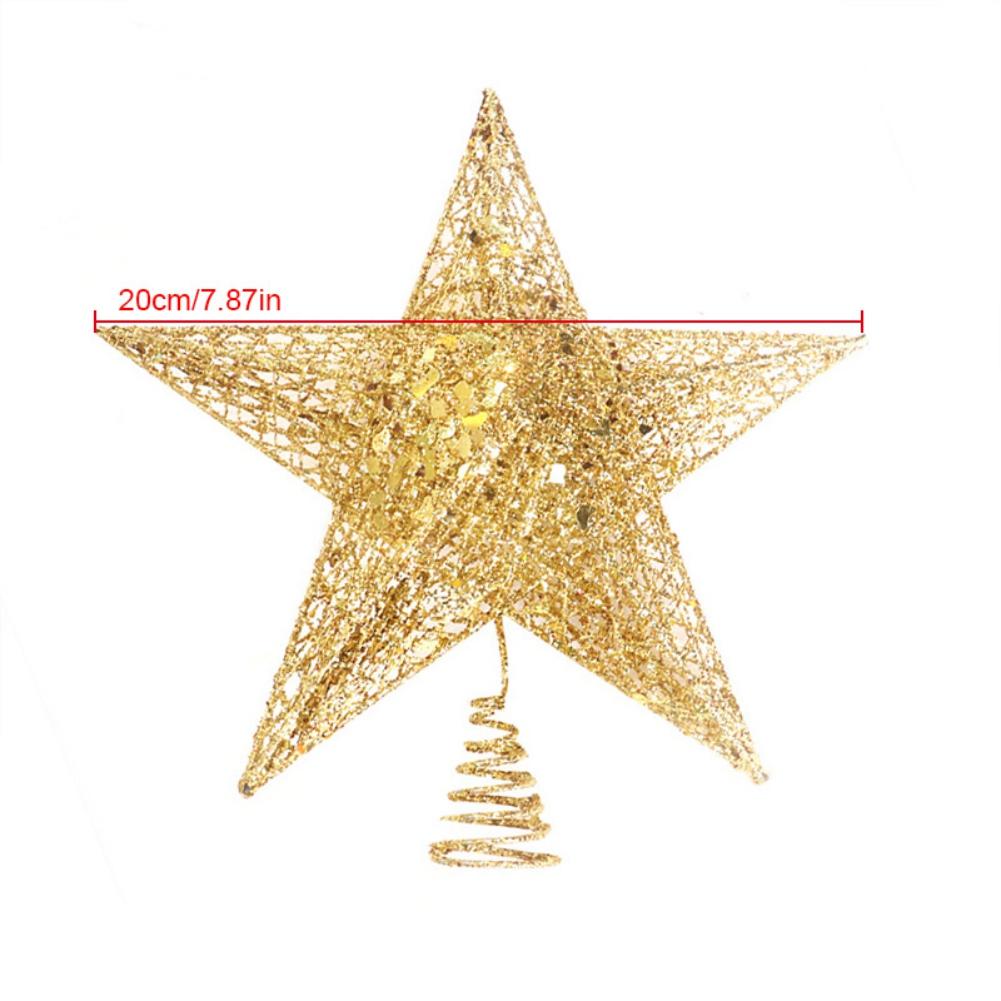 Christmas Tree Toppers Christmas Tree Decor Gold Star Tree Topper