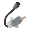 Fuel Shut Off Solenoid 1751ES‑12A3UC12B1S Engine Fuel Stop Solenoid for Marine Engines DC12V