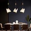 Modern Butterfly LED Pendant Lamps for Bedside Bedroom Hanging Lighting Fixtures Interior Chandelier Lights for Kitchen Home