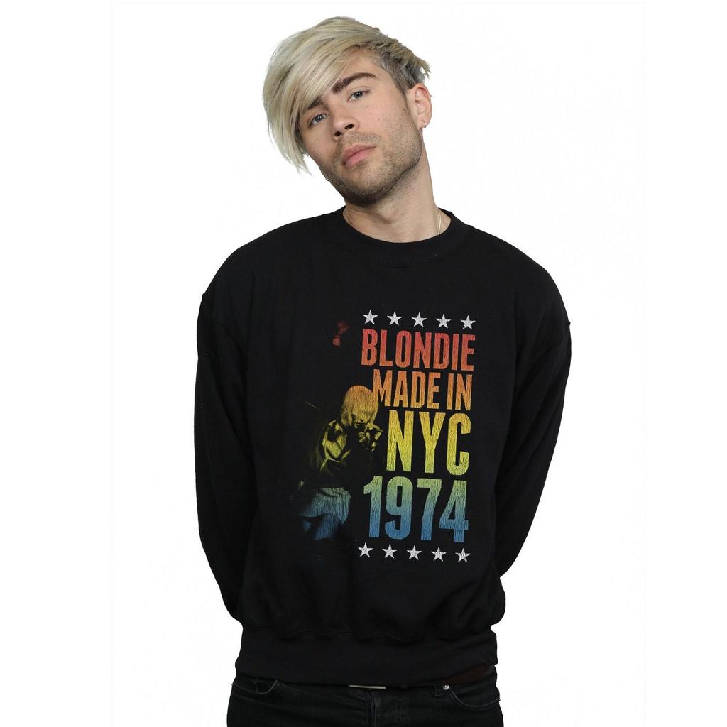 Blondie Mens Rainbow NYC Sweatshirt