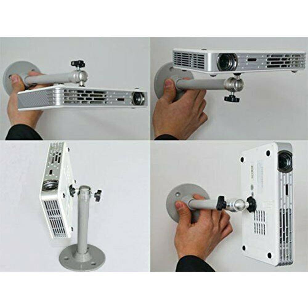 Kit Rotatable Mini Wall Ceiling Mount Projector Brackets Projector Holder Stand Camera Monopods