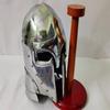 Medieval Metal Polish Knight Helmet Close Warrior Helmet Replica 18G Steel LARP Cosplay SCA
