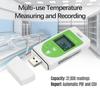 KKmoon Data Logger Multi-use USB Temperature Datalogger Reusable TEMP Recorder with 32,000 Record