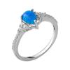 Серебряное кольцо с опалом 0.755ct (2050674)