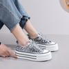 Новые дизайнерские женские блестящие туфли, дышащие туфли на низкой платформе, удобные повседневные блестящие туфли для женщин, tenis de mujer