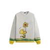 Kith For Peanuts Woodstock Comic Nelson Crewneck Chalk Men Tops Grey KHM033379-410