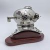 Маленький шлем для дайвинга 15,24 см Шлем для дайвинга Шлем Mark V ВМС США с деревянной основой